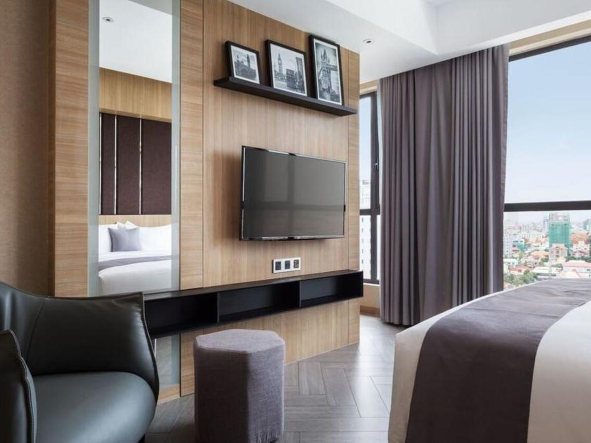 วัน เรสซิเดนซ์ โฮเต็ล แอนด์ อพาร์ตเมนต์ Hotel พนมเปญ ภายนอก รูปภาพ